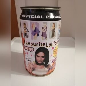 Official Spice Girls empty lollipop tin can. Posh spice / Victoria Beckham